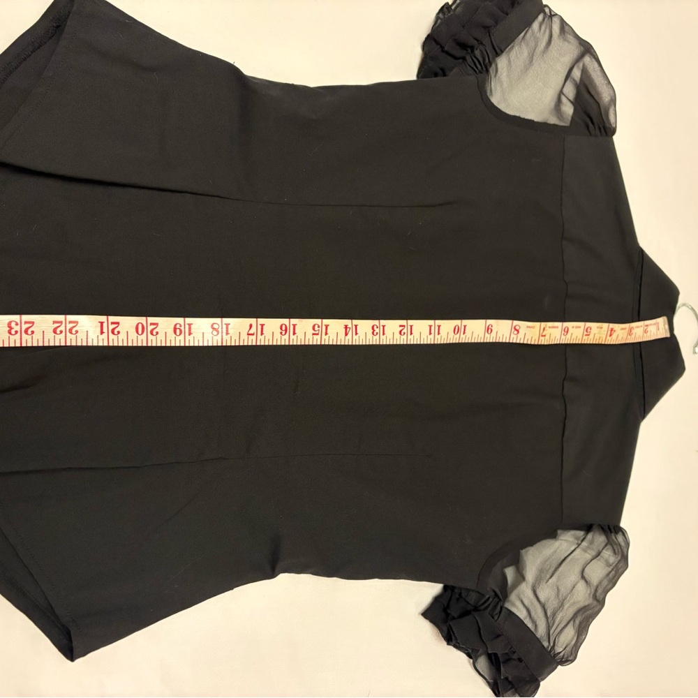 bebe Black Collared Bodysuit